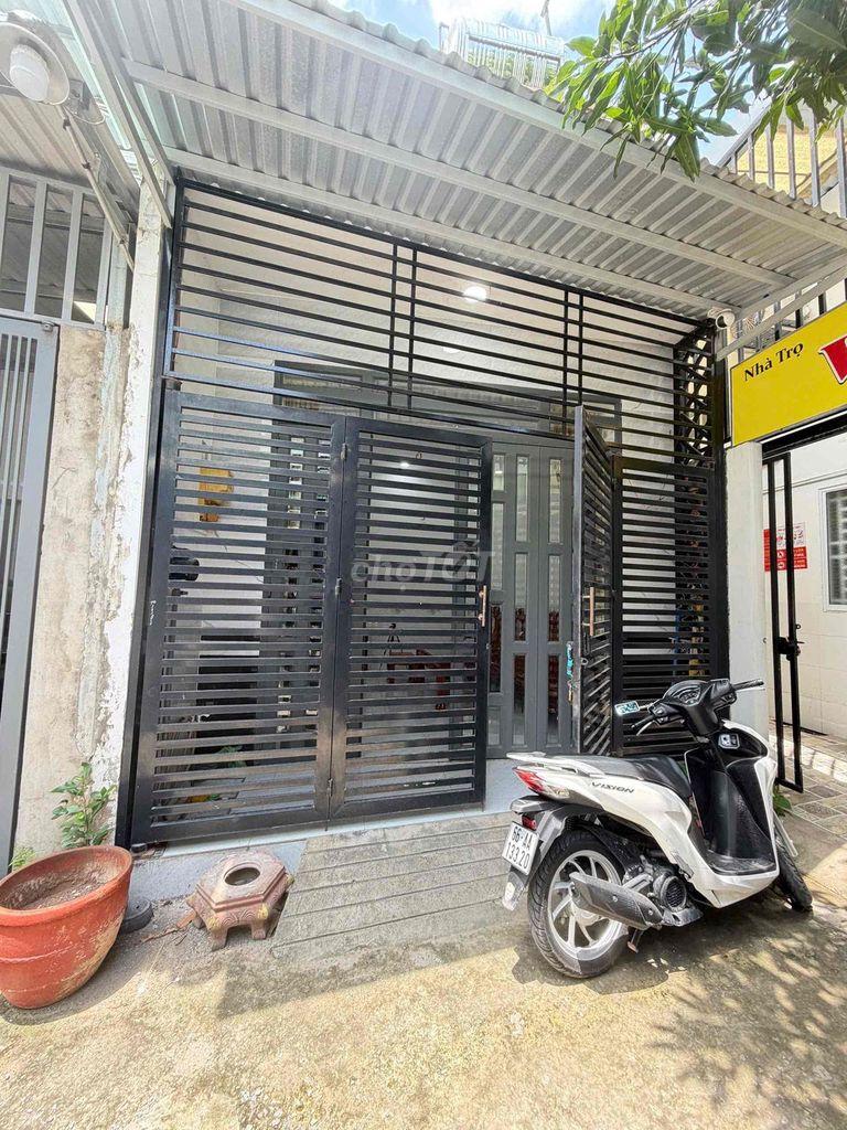 Nhà trệt nguyên căn mới 4x17m 02phòng hẻm 9 Phạm Ngọc Hưng