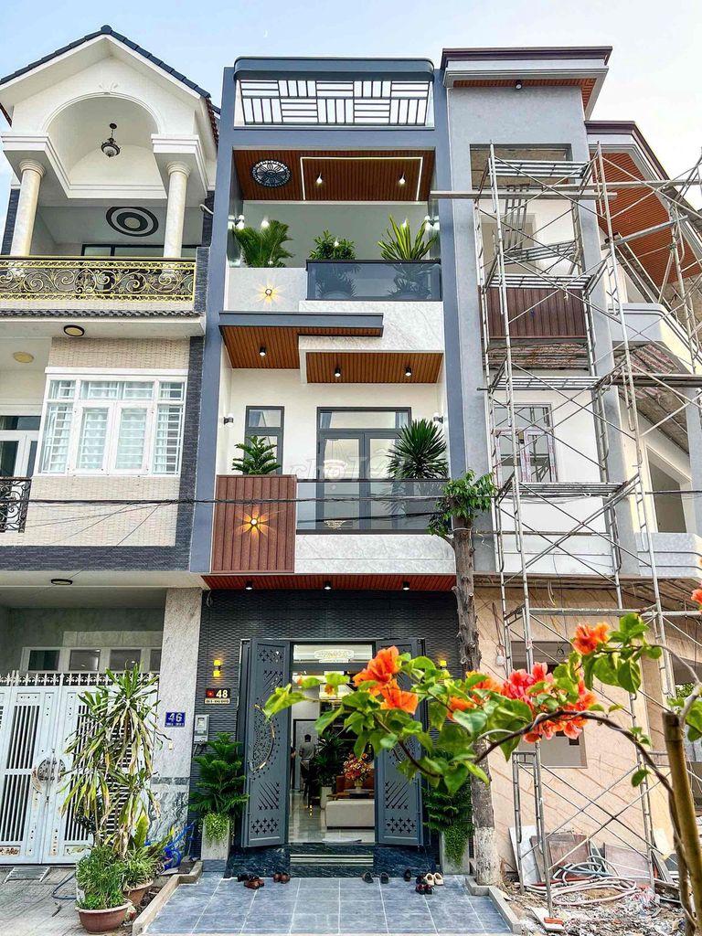 NHÀ PHỐ LUXURY – RA MẮT HÔM NAY 1 TRỆT 2 LẦU – NỘI THẤT CAO CẤP