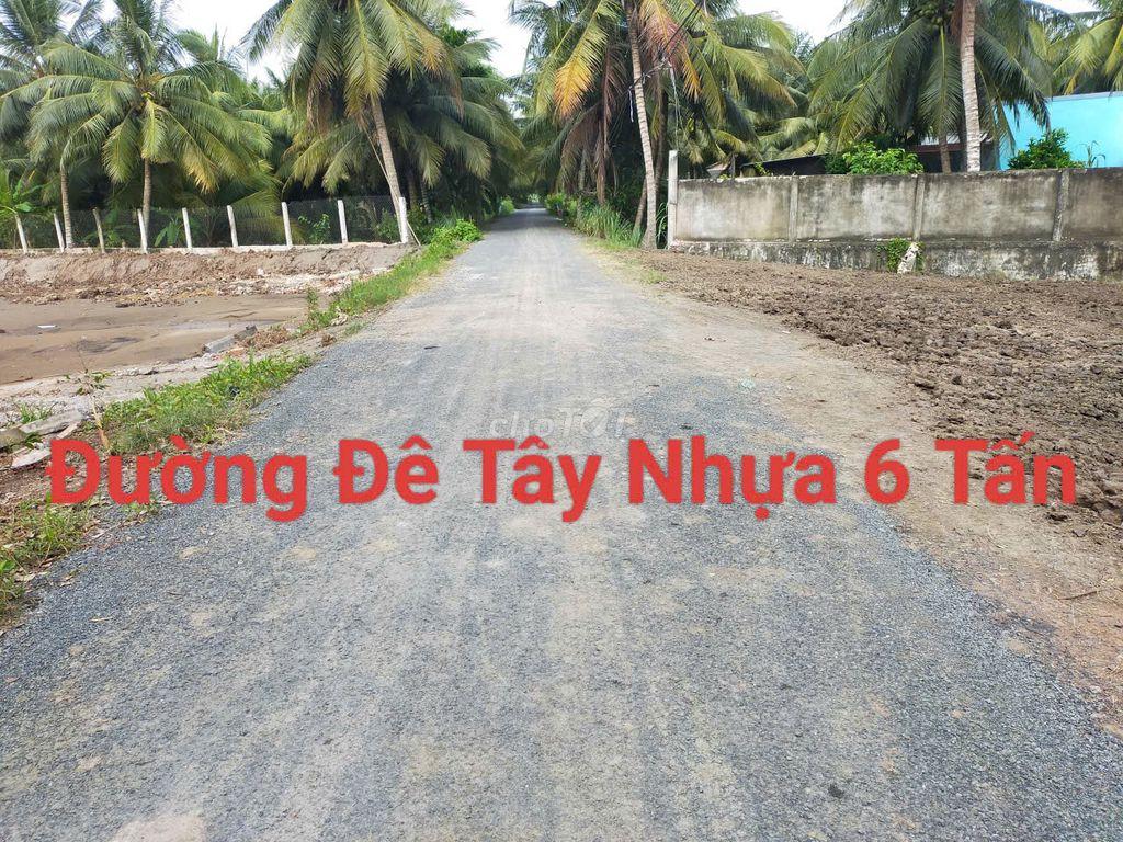 Đất mặt tiền nhựa lớn 155m2 gần thị trấn chợ gạo sát tỉnh lộ 864