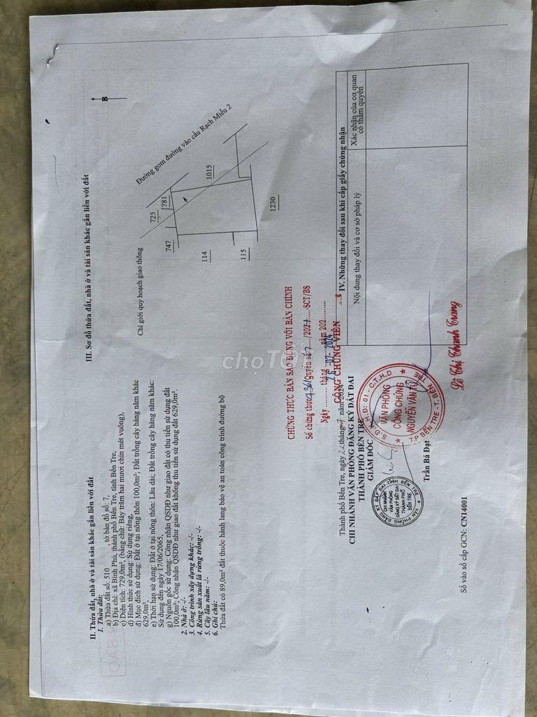 Bán 300m2 Còn Thương Lượng