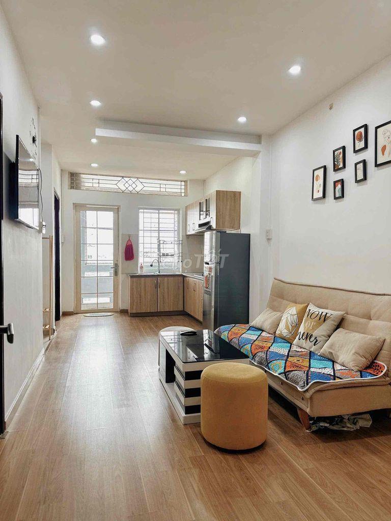 CHO THUÊ CĂN HỘ HƯNG PHÚ 50M2 2PN FULL NỘI THẤT TIỆN NGHI 8TR/THÁNG