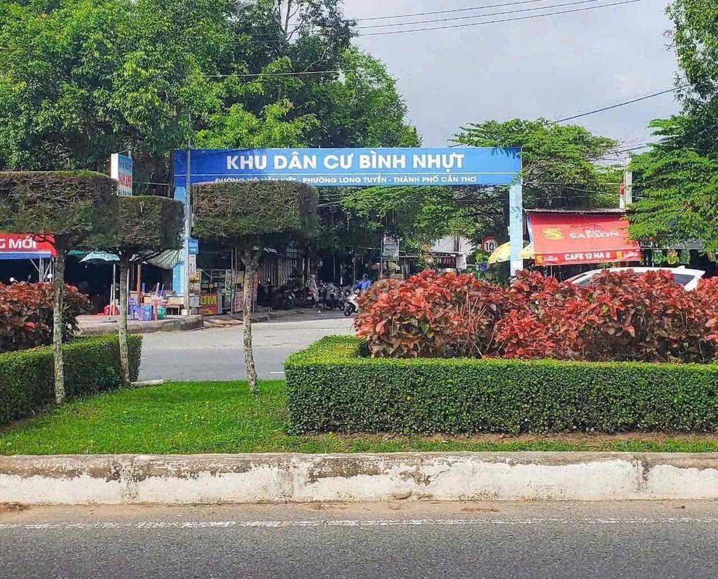 NỀN100m2 ĐƯỜNG F4 KHU DÂN CƯ BÌNH NHỰT (12HA8)