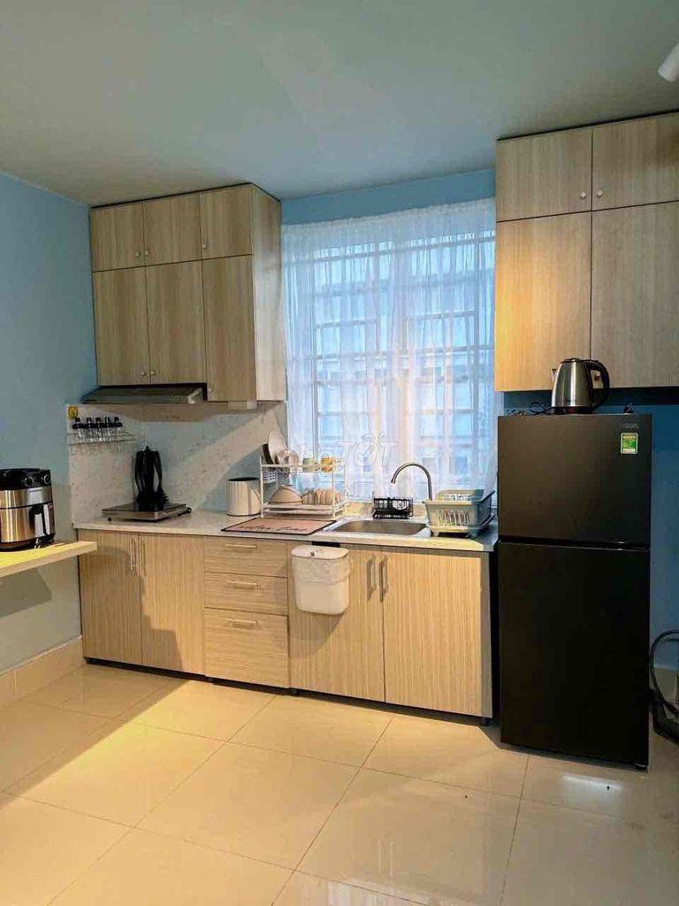 CHO THUÊ CĂN HỘ CADIF GÓC FULL NỘI THẤT - 6,5 TRIỆU