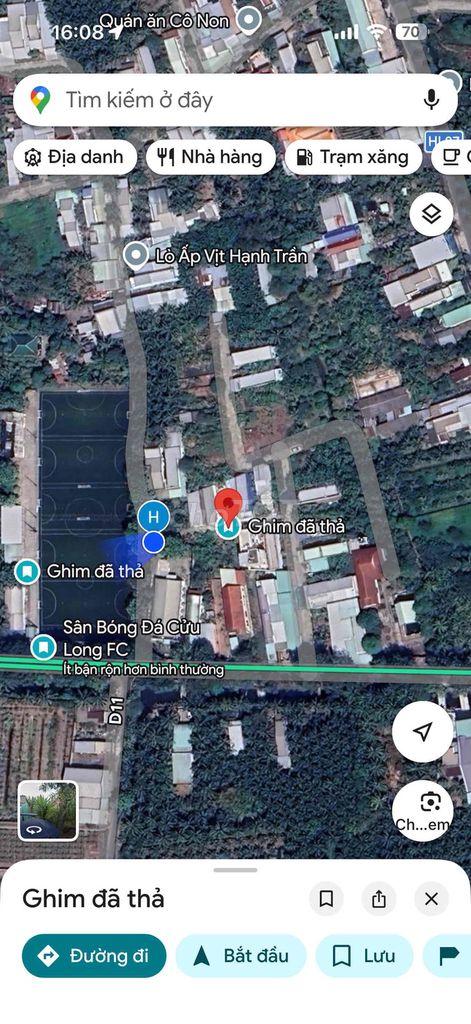 đất thổ cư khu dân cư đông đường Trần Thị Thơm-Mỹ Tho