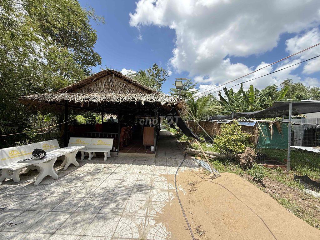 Nhà vườn nghĩ dưỡng 1.000m2 ( 16,5m x 60m ) cách Bờ Kè Mương Khai 150m