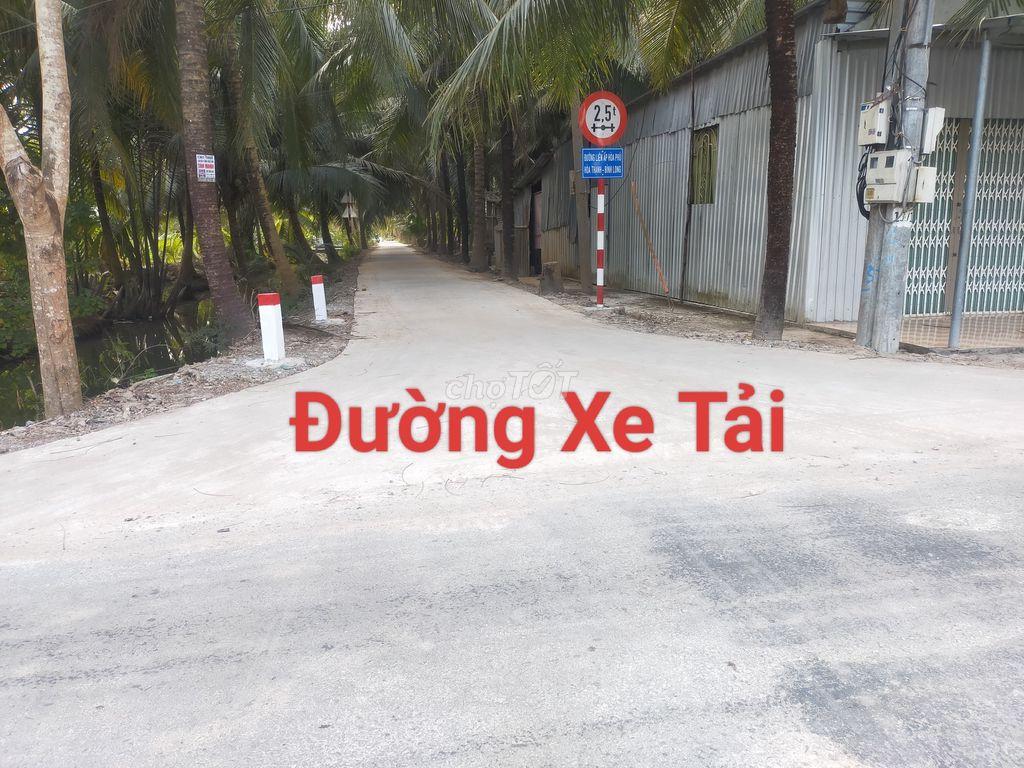 Đất đường xe tải liền kề KCN Bình Ninh Chợ Gạo và Gần TL 864