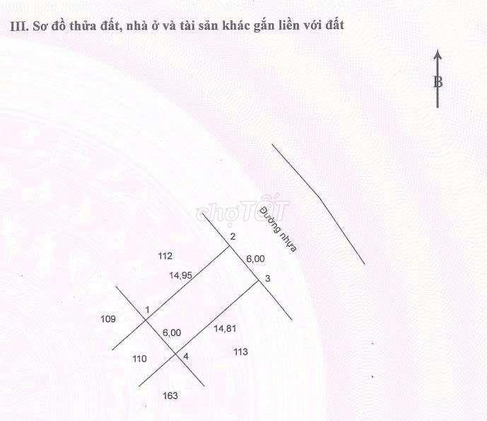 Đất nền Khu biệt thự Ngọc Vân