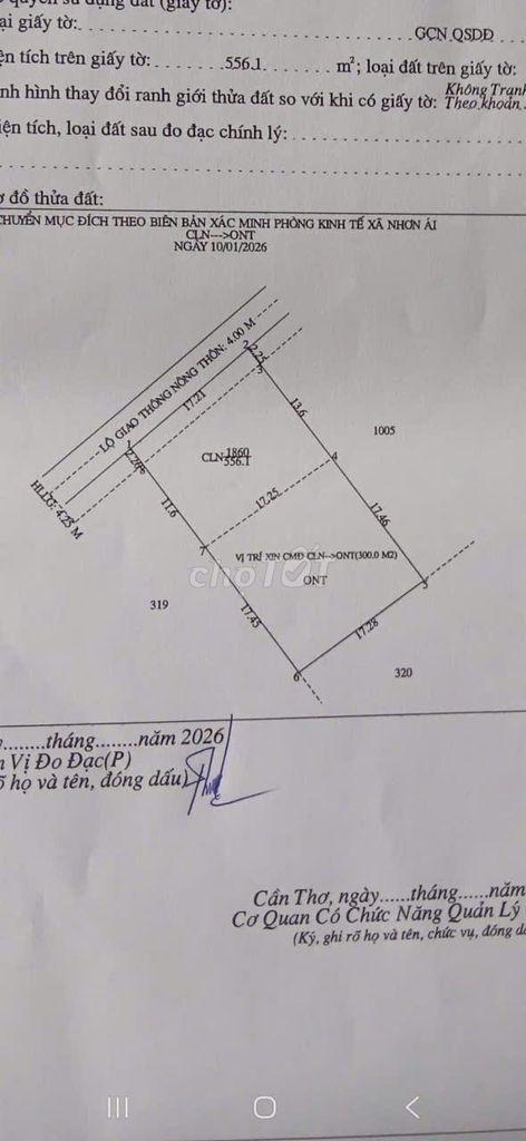 BÁN Đất Vườn Làm Biệt Thự MiNi, Cầu Gạch Sung, Nhơn Nghĩa Phong Điền