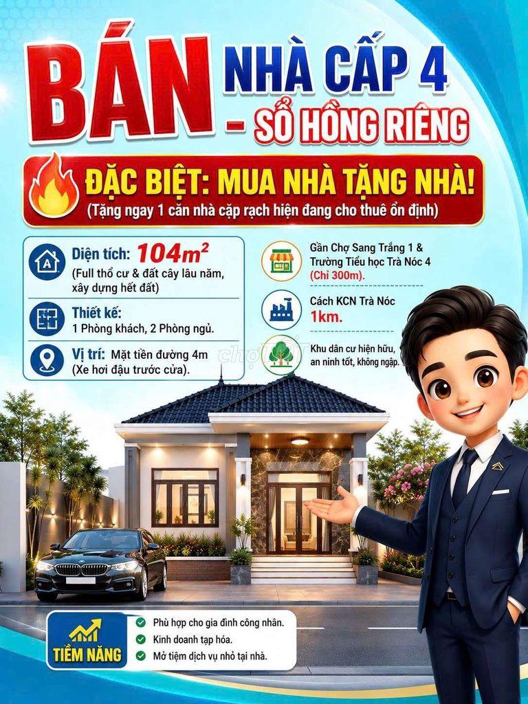 Tin hot Bán nhà tặng nhà