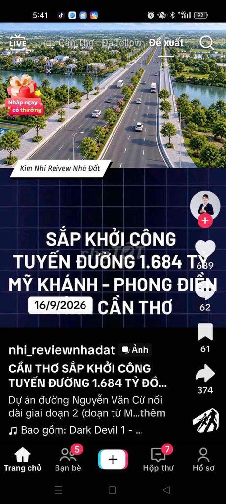 Bán nền biệt thự trung tâm Phong Điền