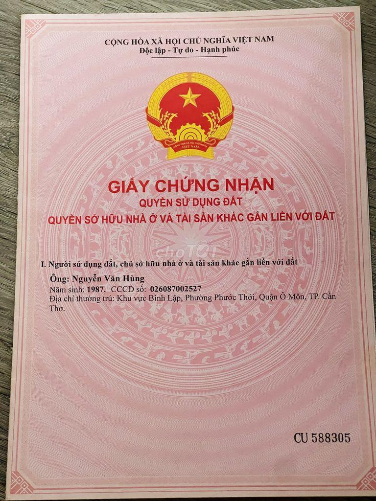 đất CLN hẻm nhánh hẻm 7A, cách NCT 300m