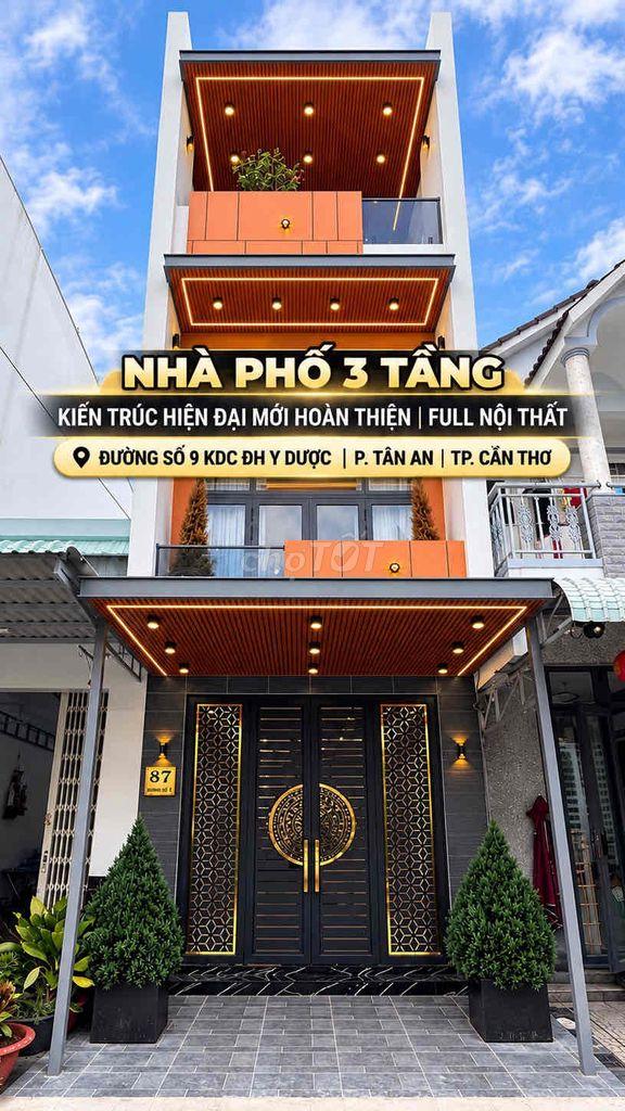 NHÀ 2 LẦU FULL NỘI THẤT | KHU DÂN CƯ ĐẠI HỌC Y DƯỢC CẦN THƠ